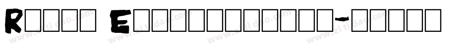 Ruban Extravaganza字体转换